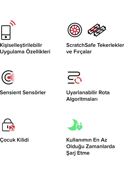 5500PA Üstün Çekim Gücü Hepa Filtreli Premium Akıllı Robot Süpürge | 240DK Çalışma Süresi | Onerous Lambader