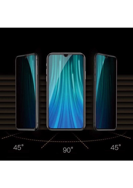 Redmi Note 8 Pro Ekran Koruyucu Uyumlu Hayalet Privacy Tam Kaplama Parmak Izi Bırakmayan Ekran Koruyucu