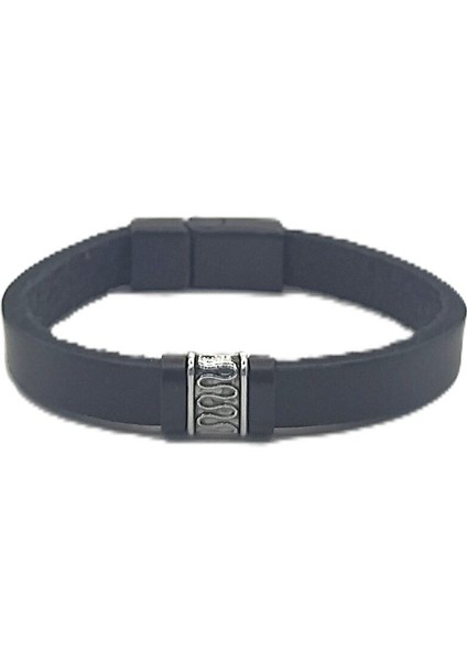 Unisex Mıknatıs Kilitli Deri Bileklik fiyatları