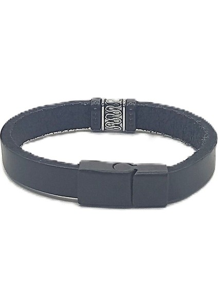 Unisex Mıknatıs Kilitli Deri Bileklik modelleri