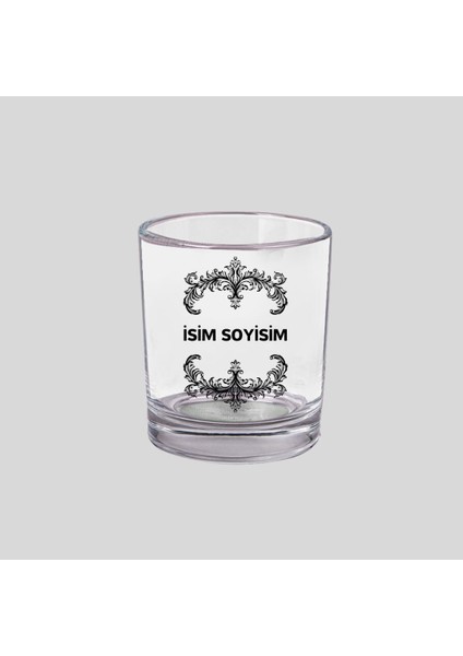 Baskılı Viski Bardağı