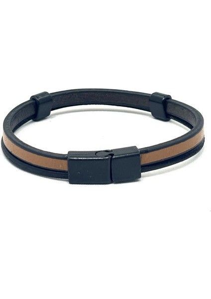 Unisex Mıknatıs Kilitli Deri Bileklik modelleri