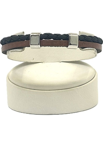 Unisex Mıknatıs Kilitli Deri Bileklik fiyatları