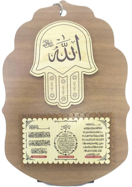 Ahşap Duvar Süsü