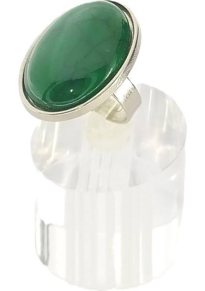 Kadın Ayarlanabilir Cam Taş Yüzük