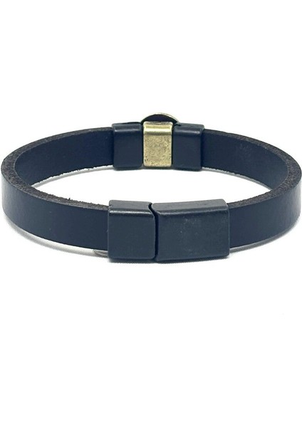 Unisex Mıknatıs Kilitli Deri Bileklik modelleri