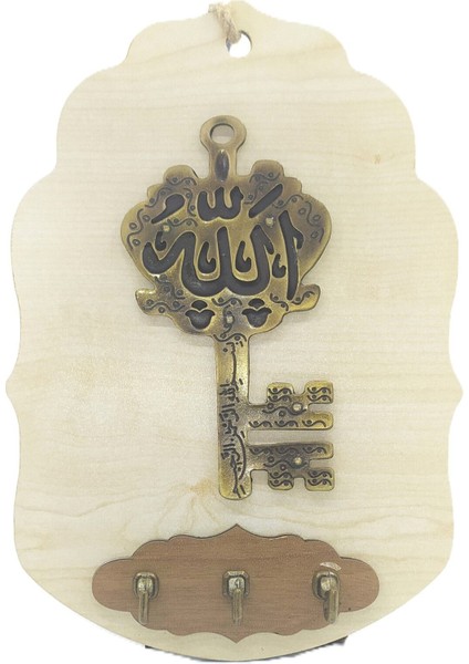 Ahşap Anahtarlık Duvar Süsü