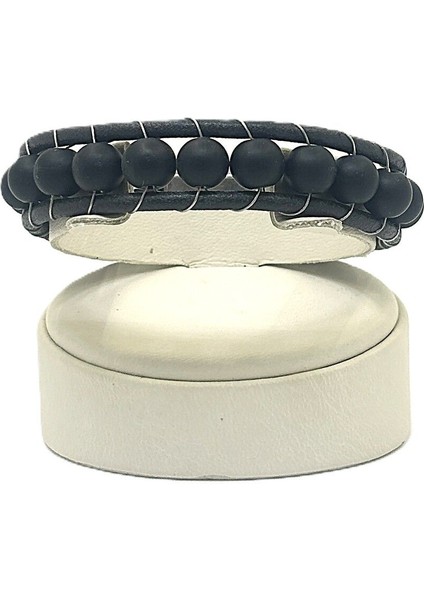 Unisex Mıknatıs Kilitli Doğal Taş Bileklik fiyatları