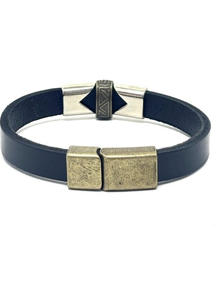Unisex Mıknatıs Kilitli Deri Bileklik modelleri