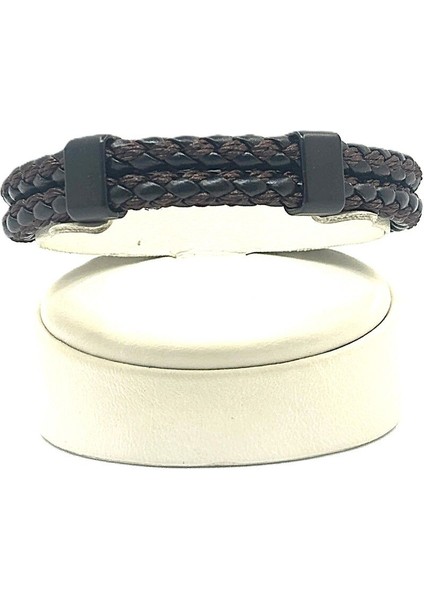 Unisex Mıknatıs Kilitli Deri Bileklik fiyatları