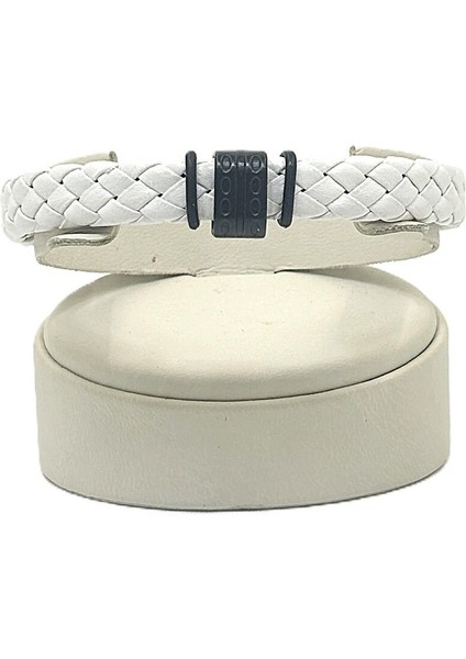 Unisex Mıknatıs Kilitli Deri Bileklik fiyatları