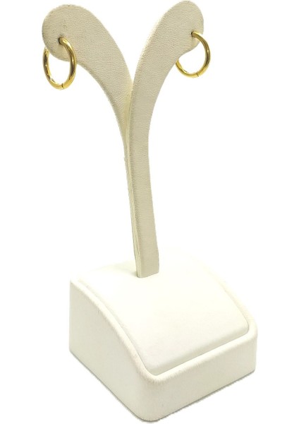 Kadın Halka Çelik Küpe