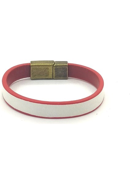 Unisex Mıknatıs Kilitli Deri Bileklik fiyatları