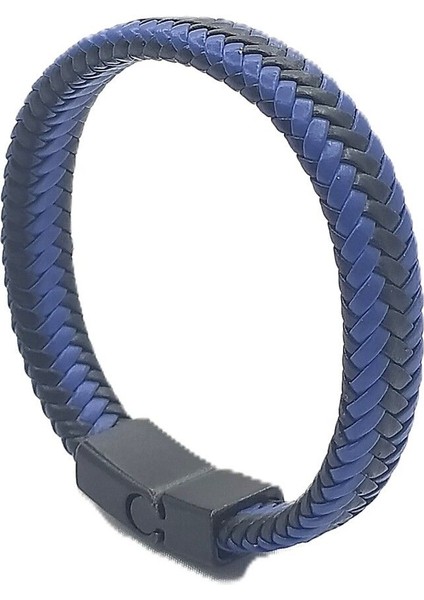 Unisex Mıknatıs Kilitli Deri Bileklik