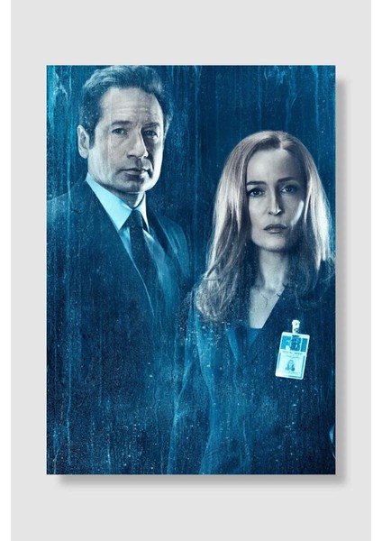 The x -Files Dizi Poster Çerçevesiz Yüksek Kalite Dizi Afiş Duvar Poster