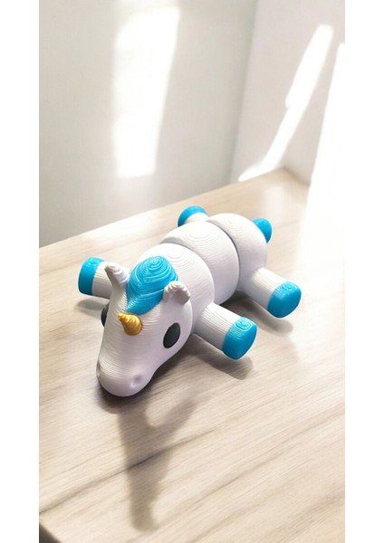 Mini Hareketli Unicorn Figürü