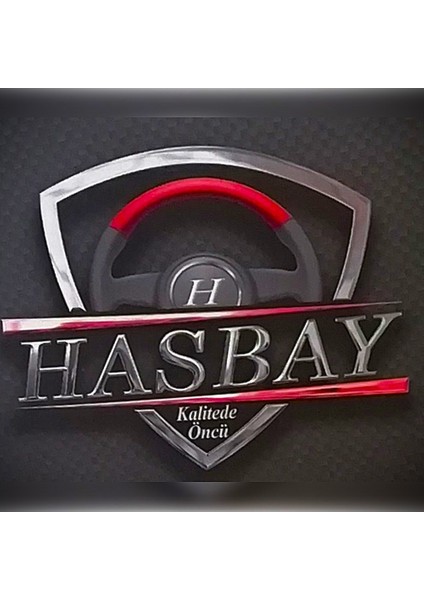 Dikişli Direksiyon Kılıfı Siyah Damarlı Deri Kırmızı Dikişli Hyundai Accent Era Için