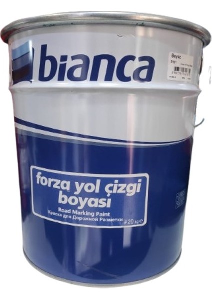 Forza Yol Çizgi Boyası 20 kg Beyaz