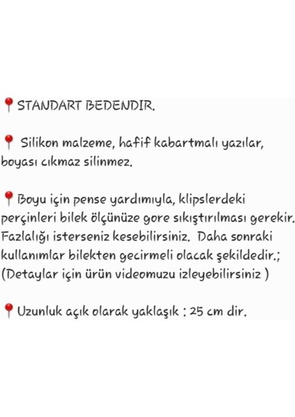 Meme Kanseri Farkındalık Bilekliği Lenfödem Bilekliği Yasaklı Kol Uyarı Bilekliği (Boyası Çıkmaz) fırsatları