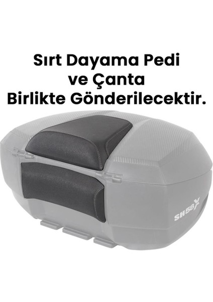 SH58X Arka Çanta Siyah Carbon ve Sırt Dayama Pedi fırsatları