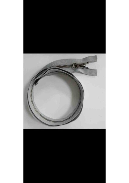 80 cm 1 Adet Eskitme Gümüş Diş Rengi 5 No Metal Ykk Separe Fermuar Açık Gri Renk fiyatları