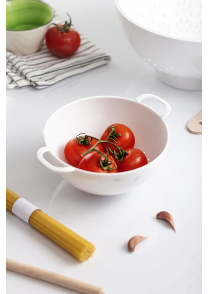 Akrilik Beyaz Mini Pirinç Süzgeçi & Bakliyat Süzgeçi (3 Su Bardağı Ölçülü) fiyatları