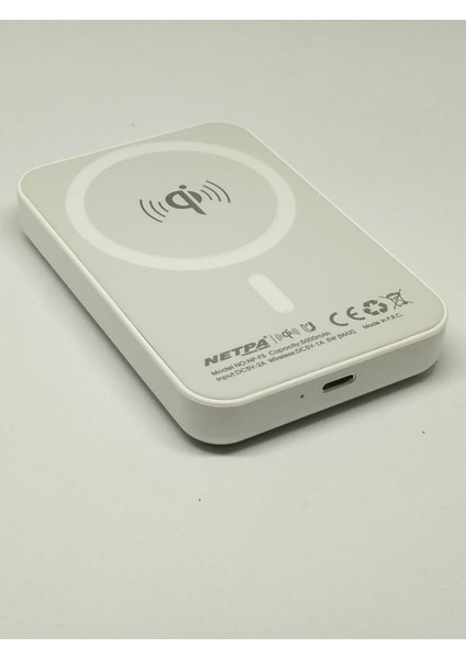 Kablosuz Şarj Özellikli Powerbank