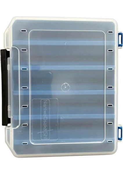 Naniwaosakashi Fishing Lure Box Maket Balık Kutusu Orta 15x19x5cm