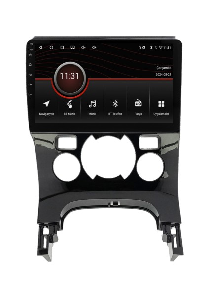 Peugeot 5008 Android Multimedya Sistemi (2009-2016) Dijital Klima NV432