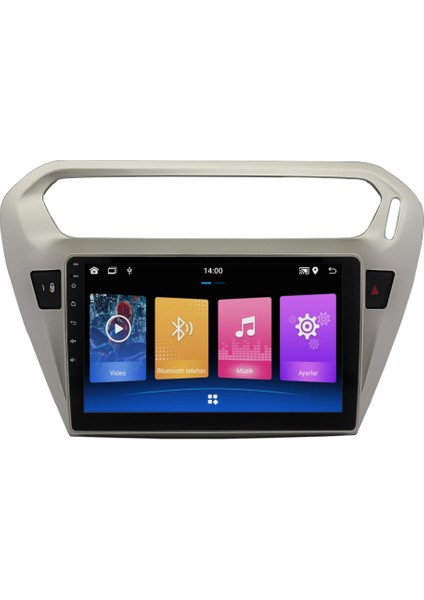 Peugeot 301 Android Multimedya Sistemi (2012-2024) NV464