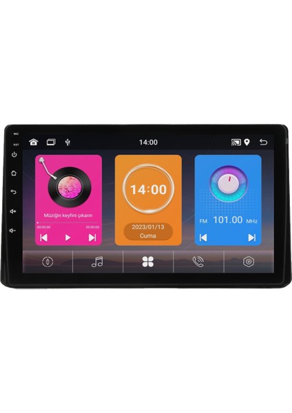 Toyota Rav4 Android Multimedya Sistemi (2014-2018) 6+64 GB 4K OLED