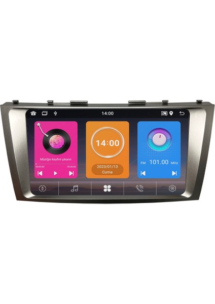 Toyota Camry Android Multimedya Sistemi (2006-2010) 6+64 GB 4K OLED