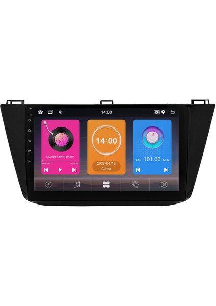 Volkswagen Tiguan Android Multimedya Sistemi (2016-2023) NV6644K