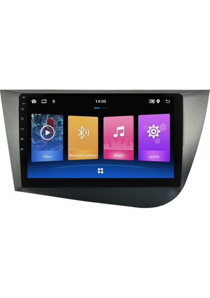 Seat Leon Android Multimedya Sistemi (2005-2012) 4+64 GB 2k QLED