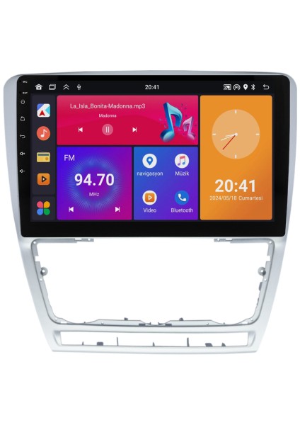 Skoda Octavia Android Multimedya Sistemi (2008-2012) NV664