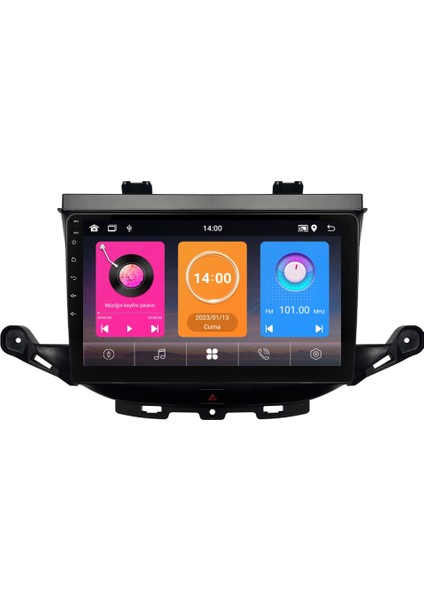 Opel Astra K Android Multimedya Sistemi (2015-2021) 6+64 GB 4K OLED