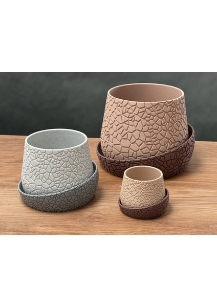 Saksı,taş Görünümlü Modern Saksı modelleri