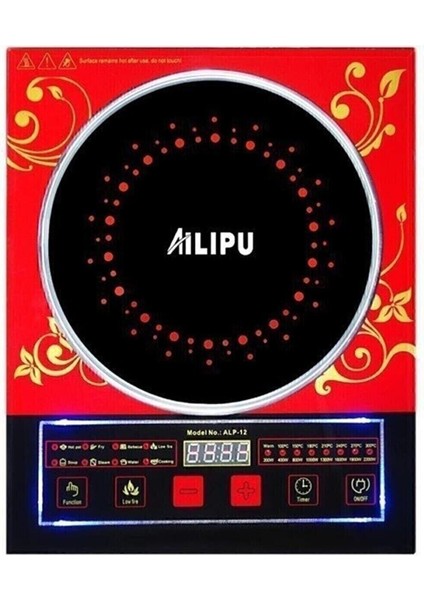 Kırmızı Alipu Kalite Lazer Elektrikli Ocak 2200 Watt fiyatları