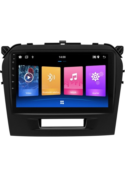Suzuki Vitara Android Multimedya Sistemi (2016-2024) 4+64 GB 2k QLED