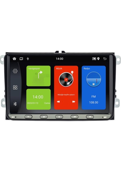 Volkswagen Caravelle Android Multimedya (2010-2019) 4+64 GB 2k QLED