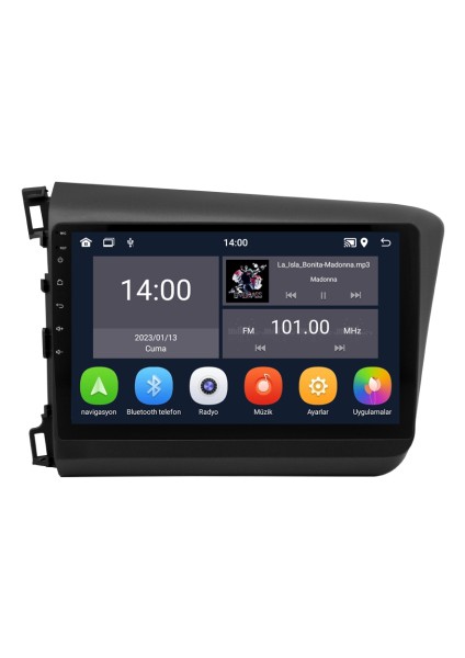 Honda Civic Fb7 Android Multimedya Sistemi (2012-2016) 4+64 GB