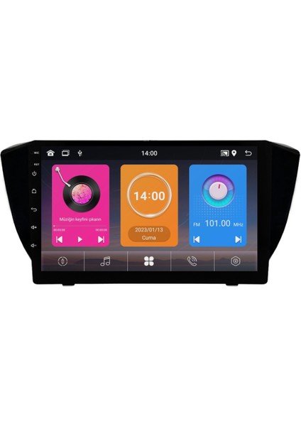 Skoda Superb Android Multimedya Sistemi (2015-2017) NV6644K