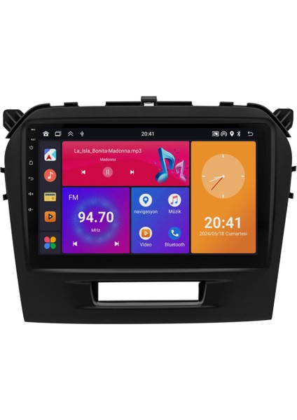 Suzuki Vitara Android Multimedya Sistemi (2016-2024) 6+64 GB