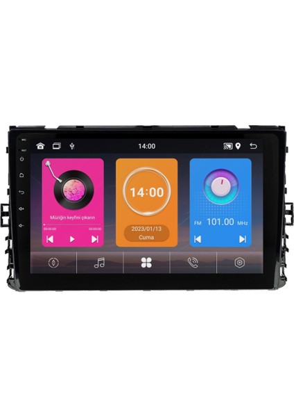 Volkswagen Polo Android Multimedya Sistemi (2017-2024) 6+64 GB 4K OLED