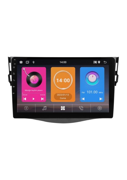 Toyota Rav4 Android Multimedya Sistemi (2006-2012) NV6644K