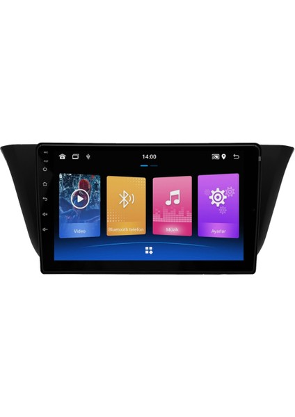 Iveco Daily Android Multimedya Sistemi (2015-2023) 4+64 GB 2k QLED