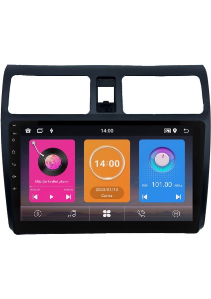 Suzuki Swift Android Multimedya Sistemi (2006-2010) NV6644K
