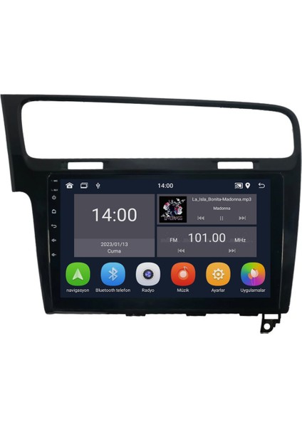 Volkswagen Golf 7 Android Multimedya Sistemi (2013-2020) NV464