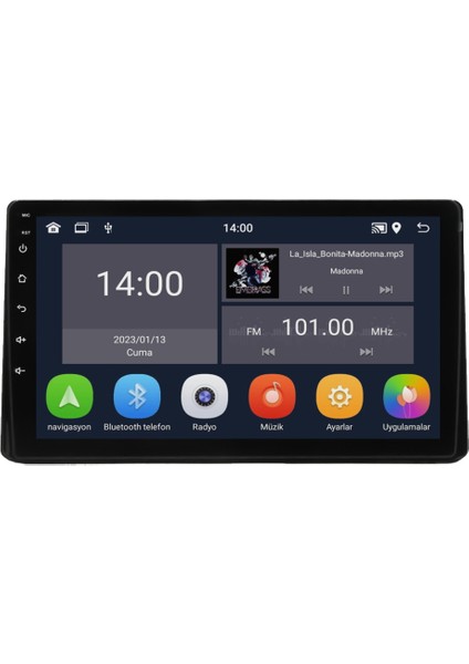 Toyota Rav4 Android Multimedya Sistemi (2014-2018) NV464