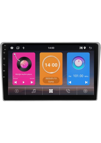 Toyota Avensis Android Multimedya Sistemi (2010-2014) NV6644K